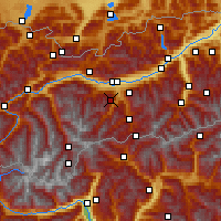Nearby Forecast Locations - Fulpmes - Carte