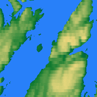 Nearby Forecast Locations - Honningsvåg - Carte