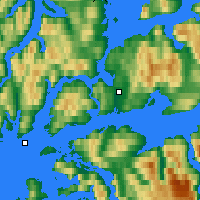 Nearby Forecast Locations - Harstad - Carte