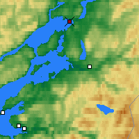 Nearby Forecast Locations - Steinkjer - Carte