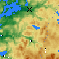 Nearby Forecast Locations - Verdal - Carte