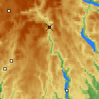 Nearby Forecast Locations - Valle - Carte