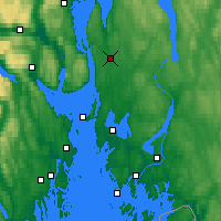 Nearby Forecast Locations - Ås - Carte