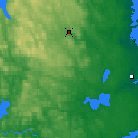Nearby Forecast Locations - Åmot - Carte