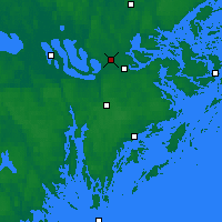 Nearby Forecast Locations - Stockholm - Carte