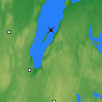 Nearby Forecast Locations - Visingsö - Carte