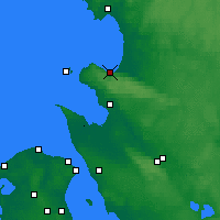 Nearby Forecast Locations - Båstad - Carte