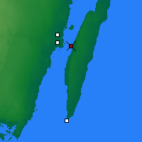 Nearby Forecast Locations - Ont d'Öland - Carte