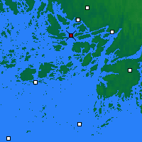Nearby Forecast Locations - Turku Rajakari - Carte