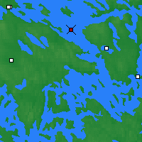 Nearby Forecast Locations - Rantasalmi Rukkasluoto - Carte