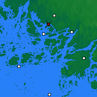 Nearby Forecast Locations - Turku Artukainen - Carte