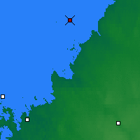 Nearby Forecast Locations - Ulkokalla - Carte