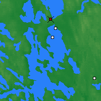 Nearby Forecast Locations - Joensuu - Carte