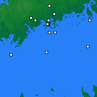 Nearby Forecast Locations - Helsinki - Carte