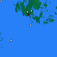 Nearby Forecast Locations - Mariehamn - Carte