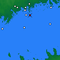 Nearby Forecast Locations - Isosaari - Carte