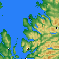 Nearby Forecast Locations - Ullapool - Carte