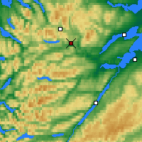 Nearby Forecast Locations - Highlands - Carte
