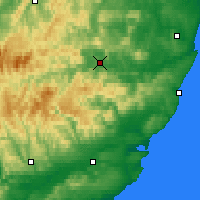 Nearby Forecast Locations - Aboyne - Carte