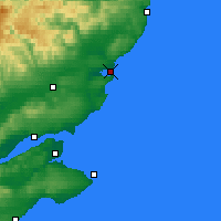 Nearby Forecast Locations - Montrose - Carte