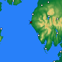 Nearby Forecast Locations - Whitehaven - Carte
