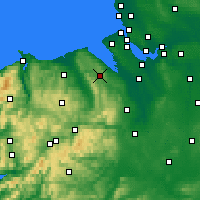 Nearby Forecast Locations - Mold - Carte
