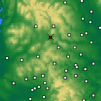 Nearby Forecast Locations - Skipton - Carte