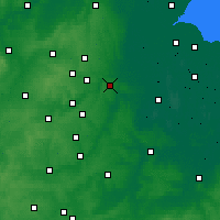 Nearby Forecast Locations - Peterborough - Carte