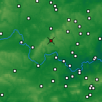 Nearby Forecast Locations - High Wycombe - Carte