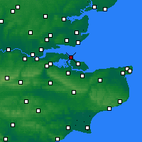 Nearby Forecast Locations - Sheerness - Carte