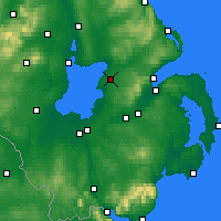 Nearby Forecast Locations - Aldergrove - Carte