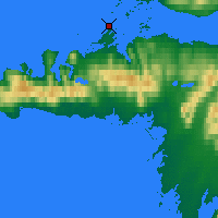 Nearby Forecast Locations - Stykkishólmur - Carte