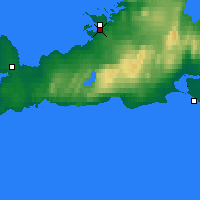 Nearby Forecast Locations - Kópavogur - Carte