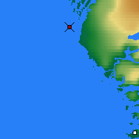Nearby Forecast Locations - Ukiivik - Carte