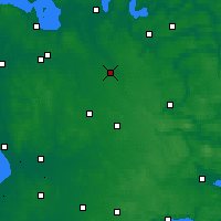 Nearby Forecast Locations - Karup - Carte