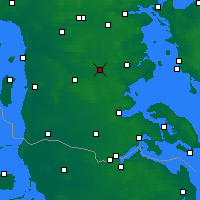 Nearby Forecast Locations - Vojens - Carte