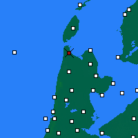 Nearby Forecast Locations - Le Helder - Carte