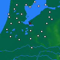Nearby Forecast Locations - Almere - Carte
