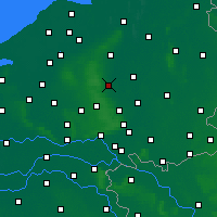 Nearby Forecast Locations - Apeldoorn - Carte