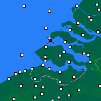 Nearby Forecast Locations - Burgh-Haamstede - Carte
