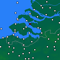 Nearby Forecast Locations - Stavenisse - Carte