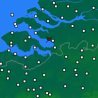 Nearby Forecast Locations - Tholen - Carte