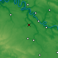 Nearby Forecast Locations - Évreux - Carte