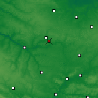 Nearby Forecast Locations - Méaulte - Carte