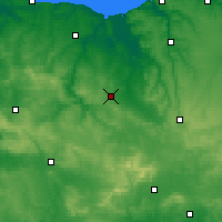 Nearby Forecast Locations - Falaise - Carte