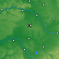 Nearby Forecast Locations - Châlons-en-Champagne - Carte