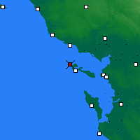 Nearby Forecast Locations - Île de Ré - Carte