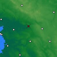 Nearby Forecast Locations - Niort - Carte