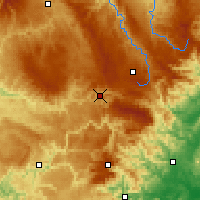 Nearby Forecast Locations - Mende - Carte