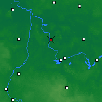 Nearby Forecast Locations - Rathenow - Carte